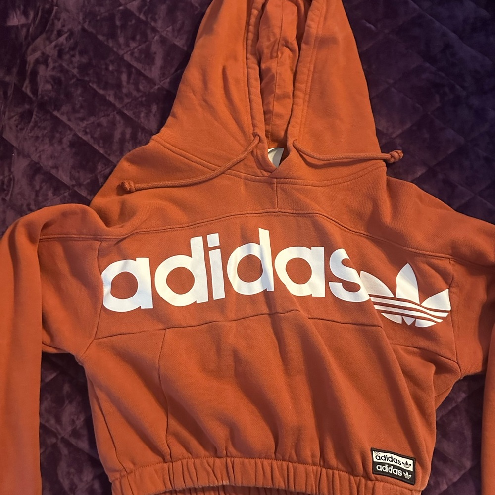 Adidas Crop Hoodie women